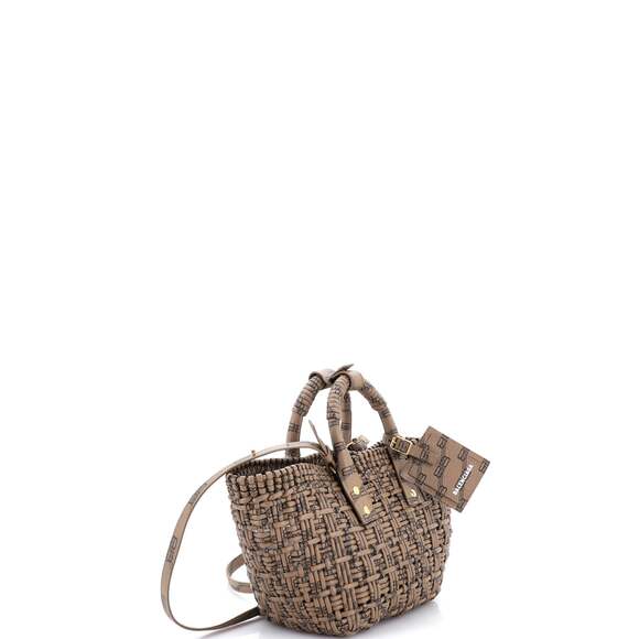Balenciaga Bistro Panier Bag Bb Coated #222662B84B - Picture 2 of 6